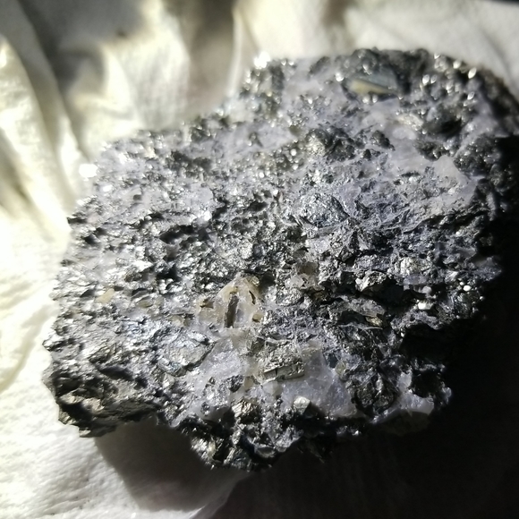 COPY - Platinum & Gold Ore Specimen Rock Gold Mine Colorado - Picture 9 of 9